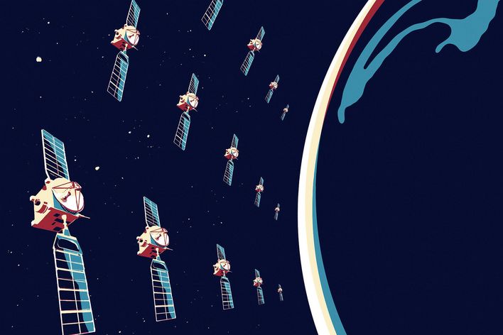 Satellitenschwarm