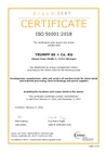 Certification selon DIN EN ISO 50001