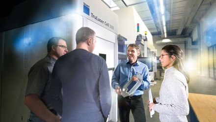TRUMPF Services školenia Keyvisual