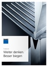 Broschüre Biegemaschinen