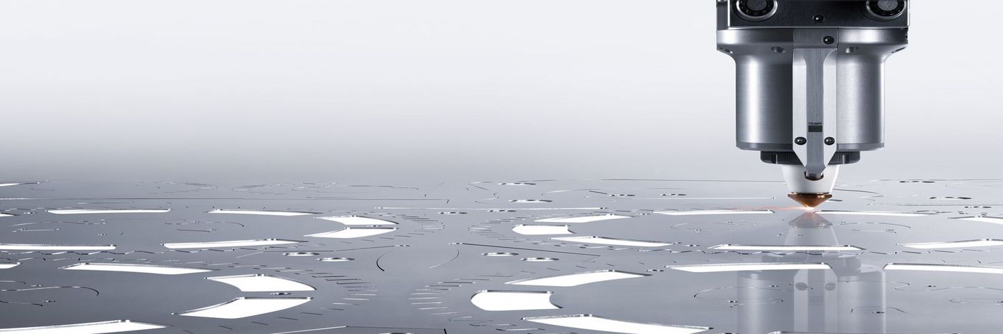 Image of the technology inside the 2D laser cutting machines