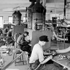 fotografía histórica del taller de maquinaria Julius Geiger GmbH en Stuttgart