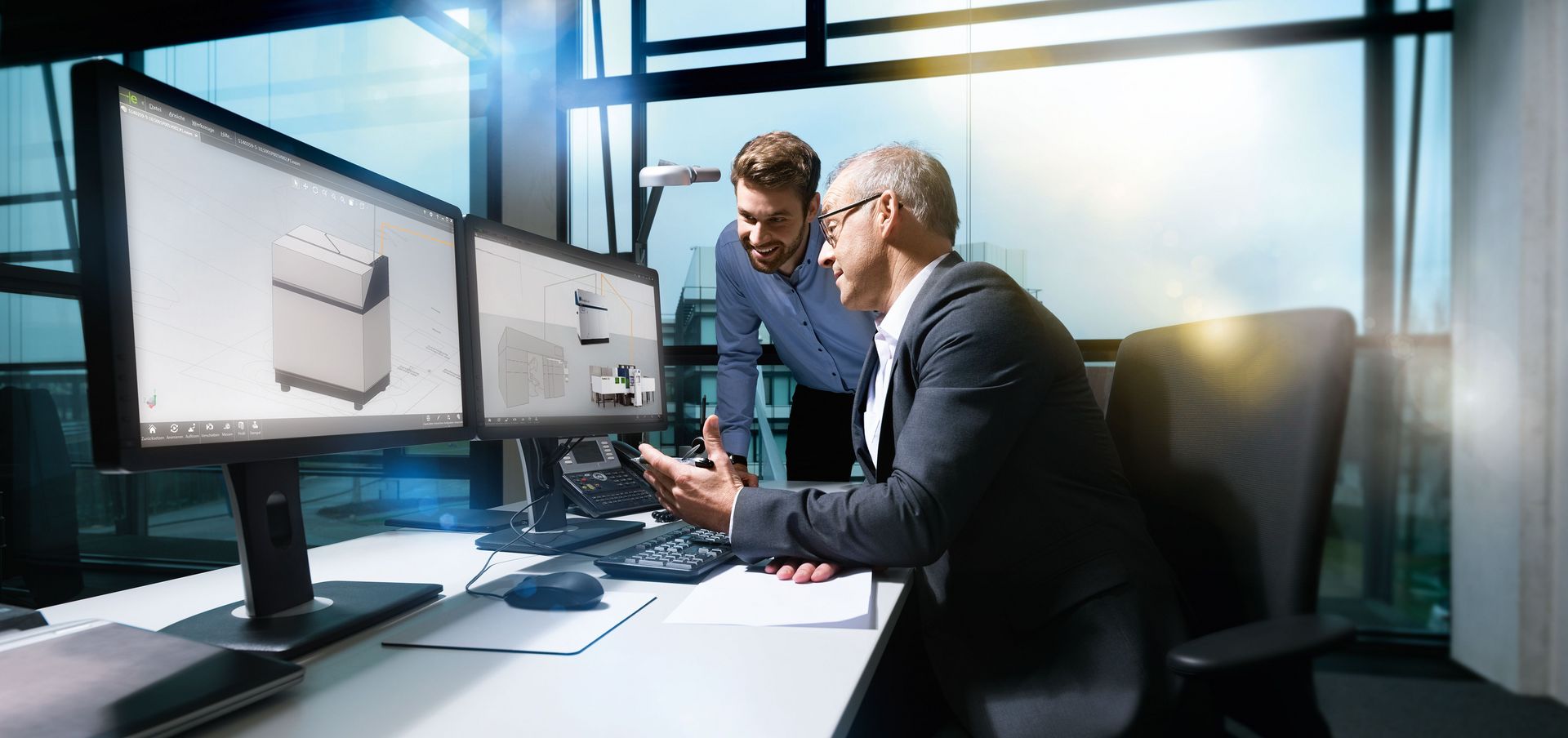 Key visual of TRUMPF Services Product Enhancements
