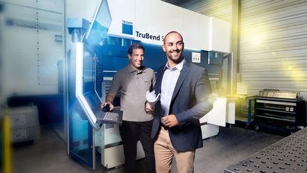 TRUMPF Services Použité stroje Keyvisual