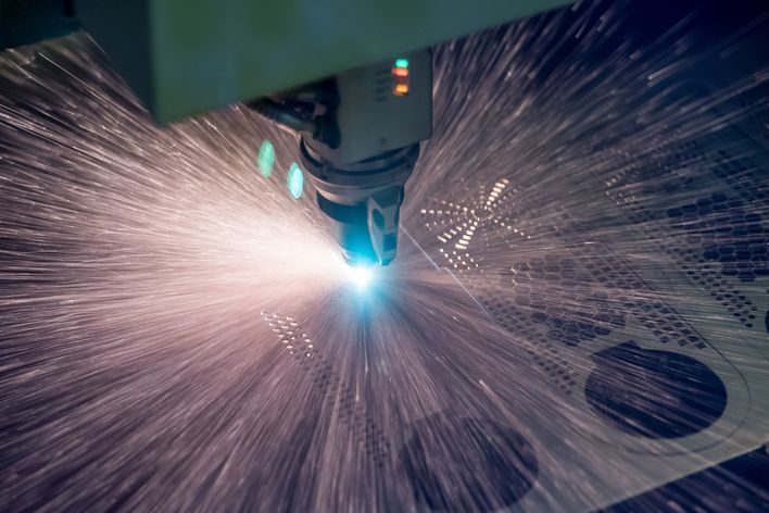 Laser in the cutting process