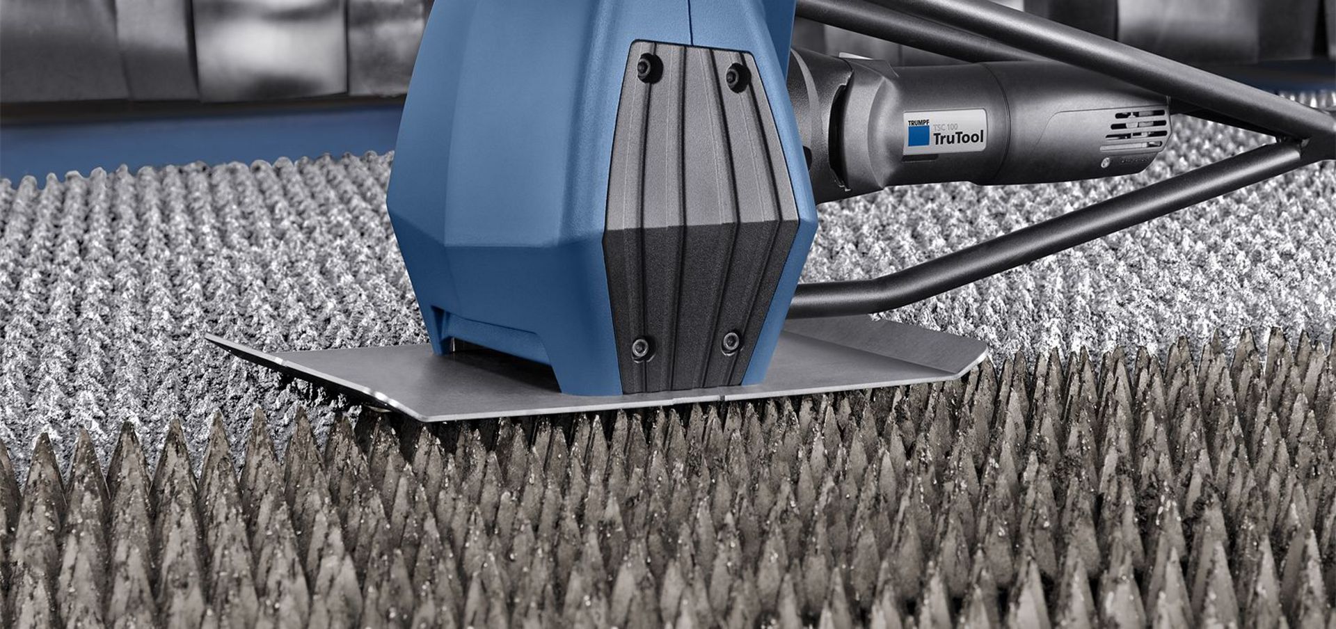 Image of the technology inside the TRUMPF slat cleaner