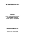 Rede zur Bilanzpressekonferenz 2025