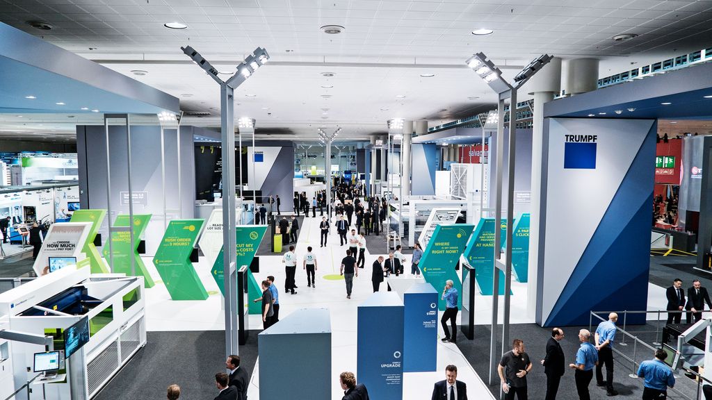 TRUMPF trade show