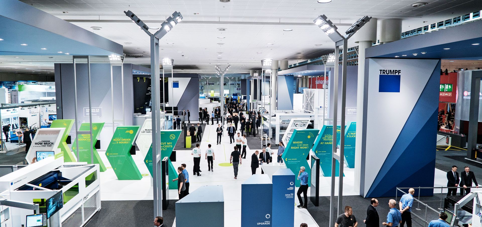 TRUMPF trade show