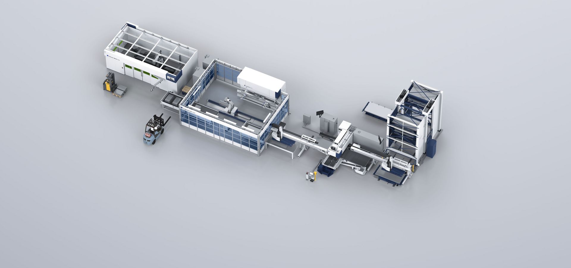 TRUMPF smart factory example fpr e-mobility applications