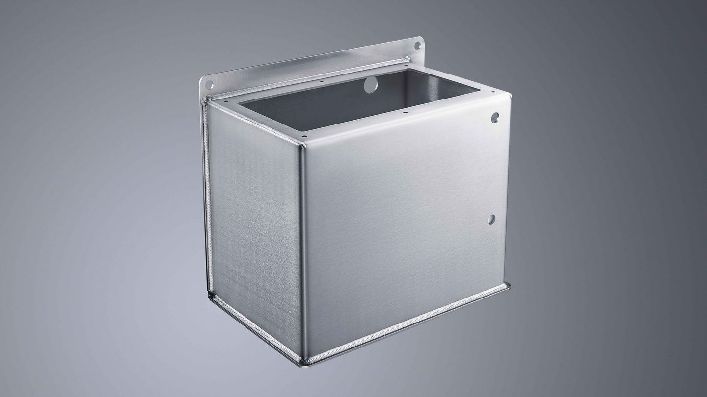 TruArc Weld 1000, boîtier de distribution en acier nickel-chrome de 3 mm