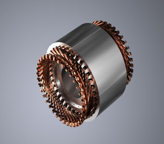 TRUMPF Anwendung Powertrain Stator