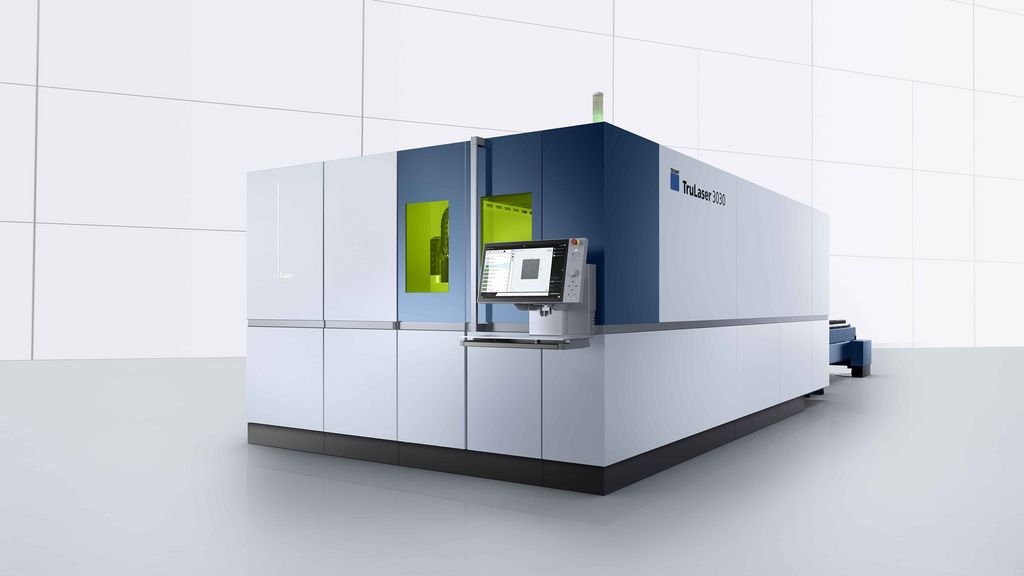 TruLaser Series 3000 fiber, flexible standard machine