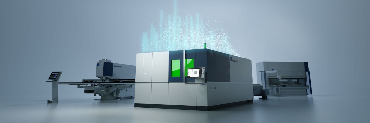 Digital enhancement of the machine, key visual
