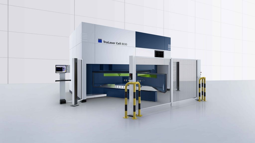 การเชื่อมด้วยเลเซอร์ TRUMPF 3D TruLaser cell 8030