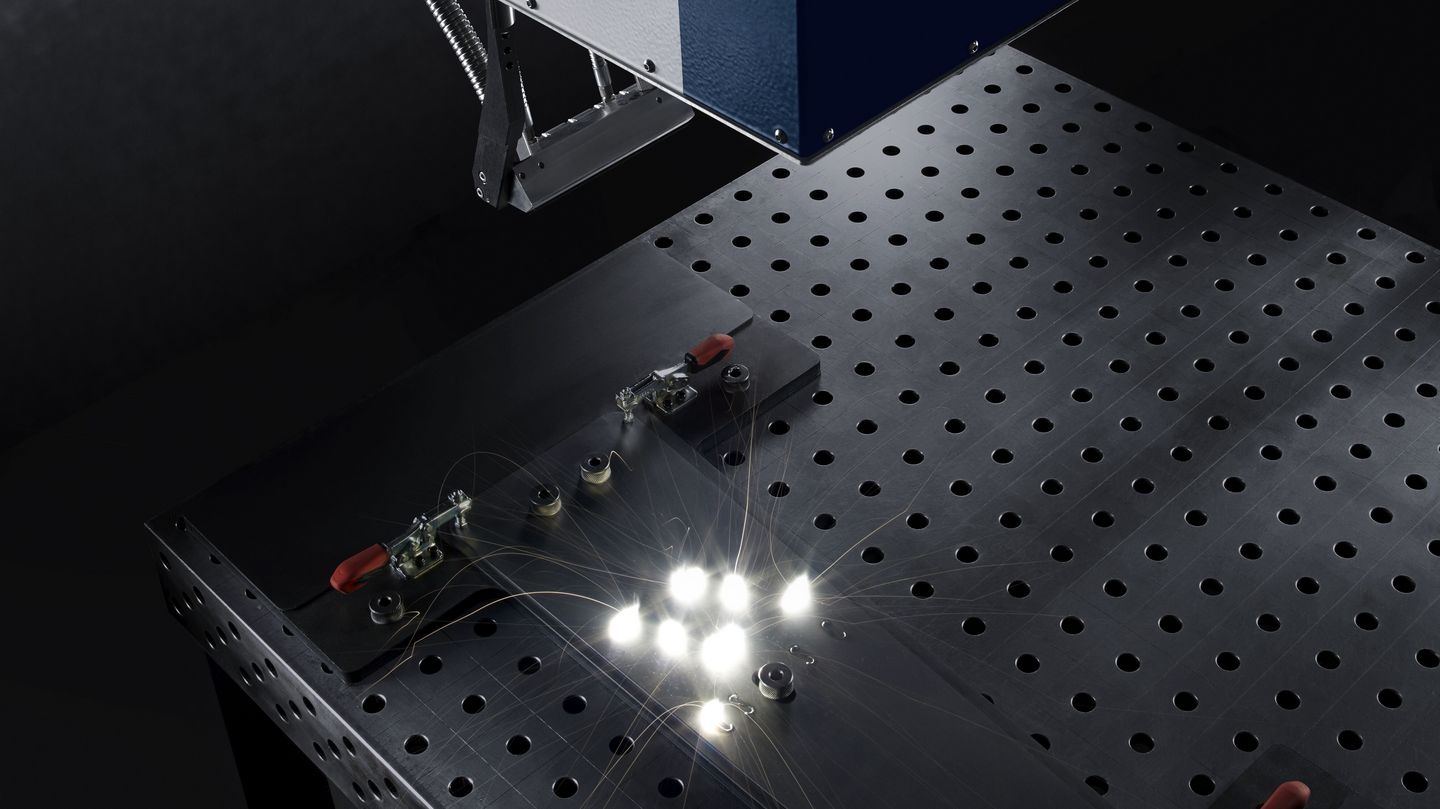 TRUMPF scanner welding focusing optics