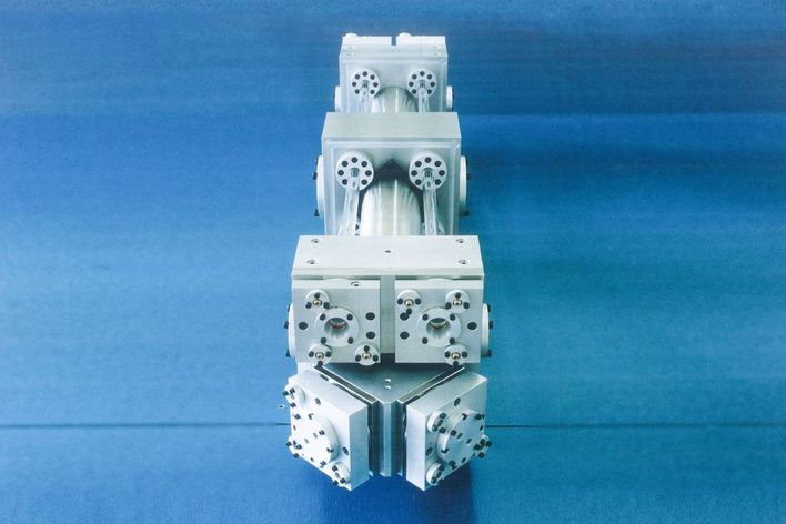 historical picture of the TLF laser