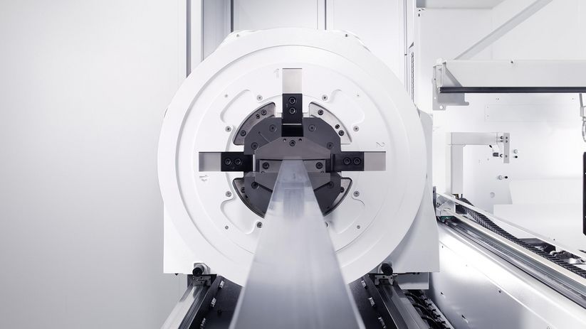 TruLaser Tube 3000 fiber、ごくわずかなセットアップ時間