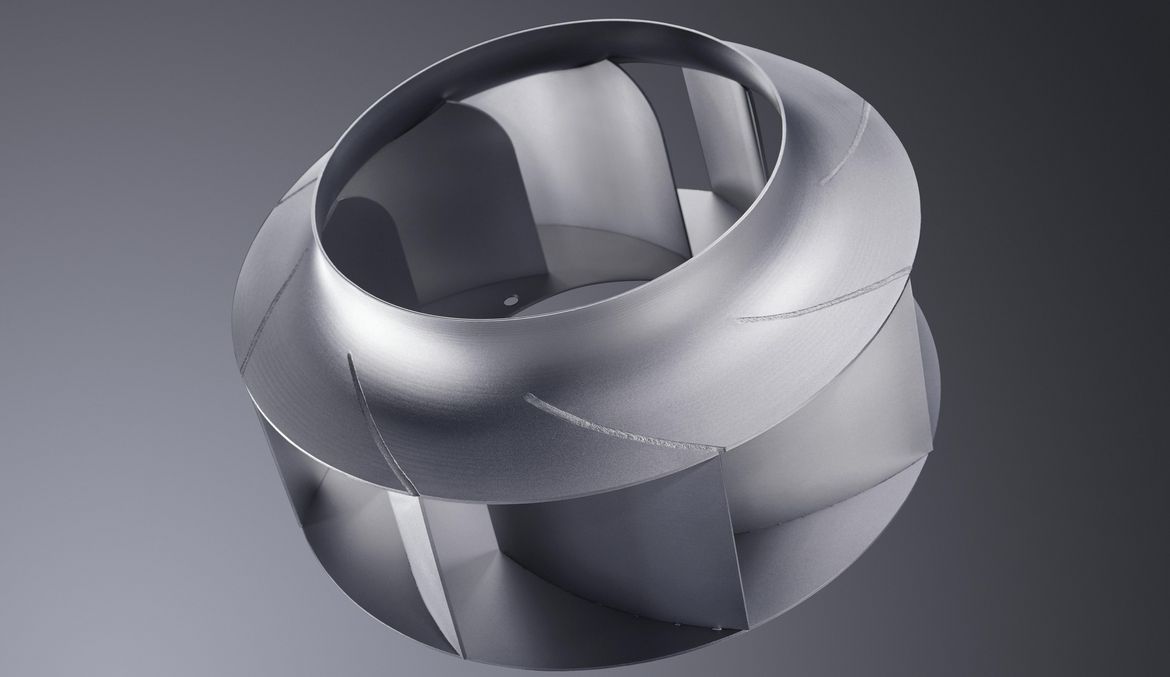 Fan wheel laser cut with the TruLaser Cell Series 7000