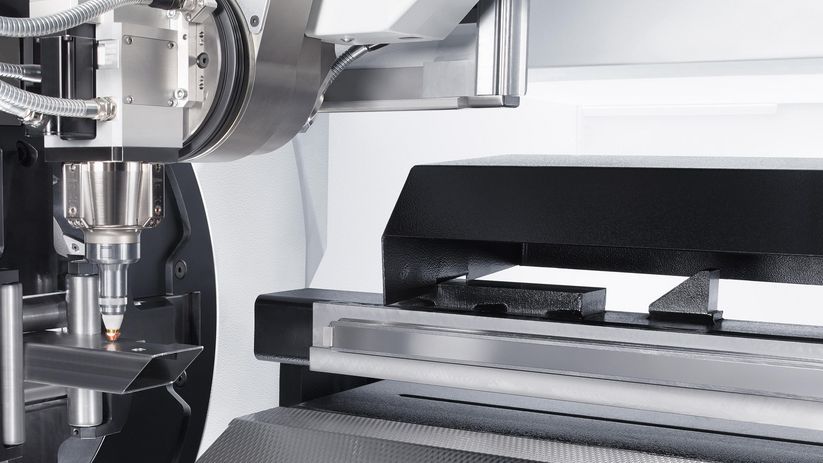 TruLaser Tube 5000 fiber、コレットチャック