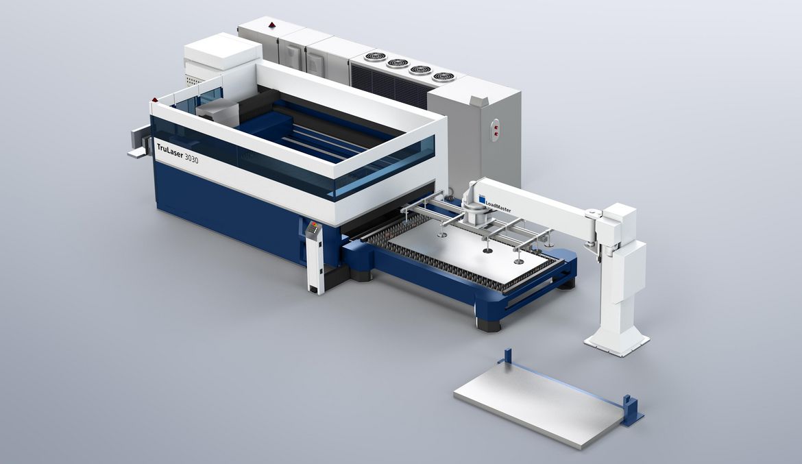 LoadMaster charge une machine TruLaser 3030