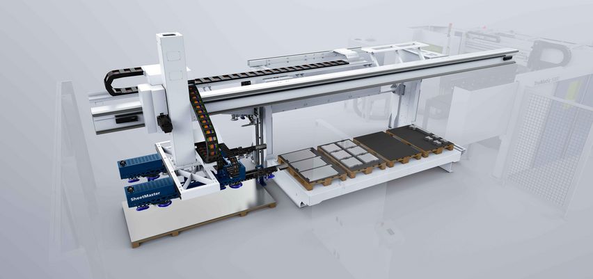 TruMatic 5000 loading and unloading unit
