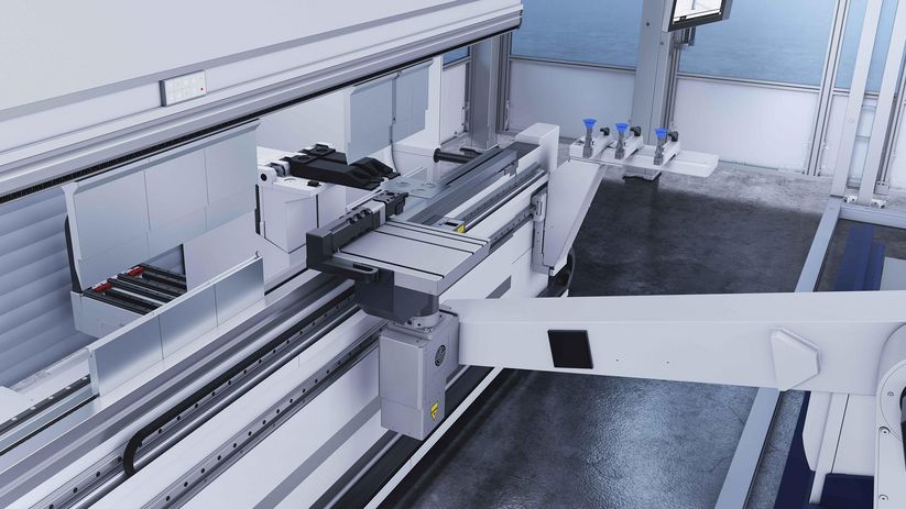 TruBend Cell 5000, 6-Achs-Hinteranschlag Sensorik