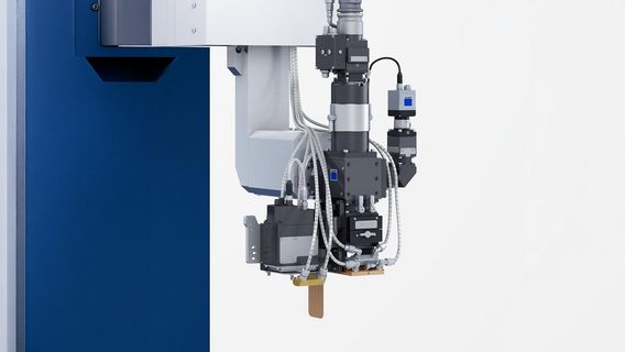 ファイバーレーザTruFiber 6000 Sを搭載したTruLaser Cell 1100