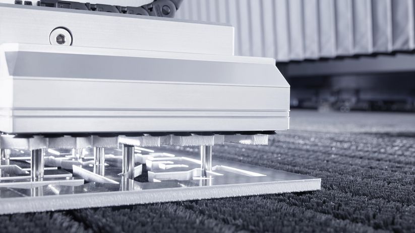 TruLaser Center 7030 z SmartLift Pins