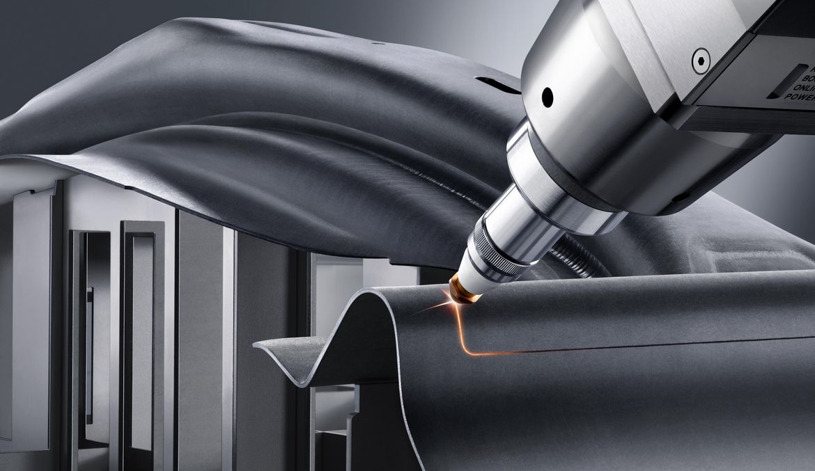 Application TRUMPF soudage laser TruLaser Cell montant B