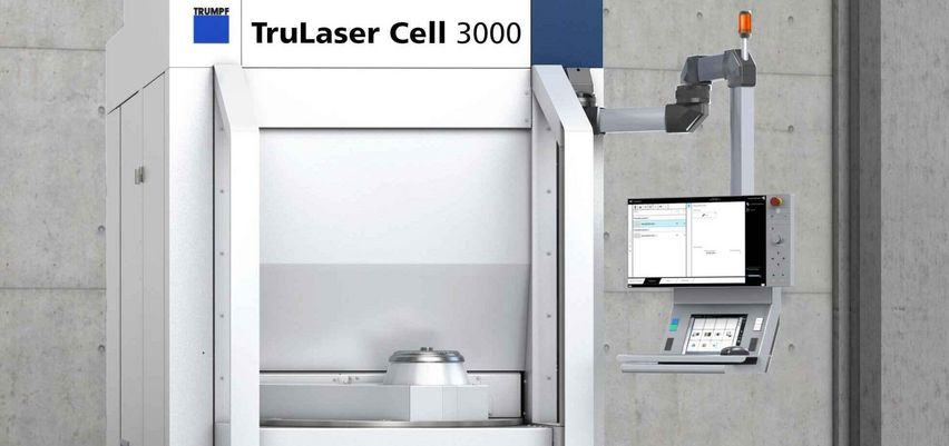 TruLaser Cell 3000 с въртяща се работна станция