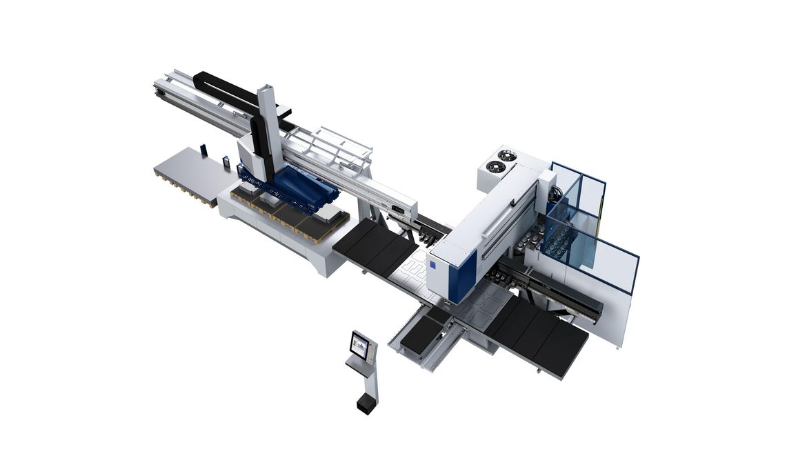 TruPunch 5000 avec SheetMaster et ToolMaster Linear