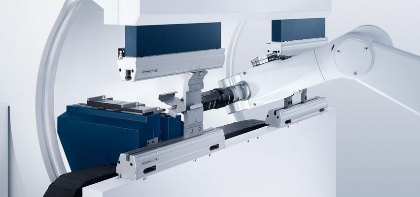 TruBend Cell 7000, sujeción del útil dividida