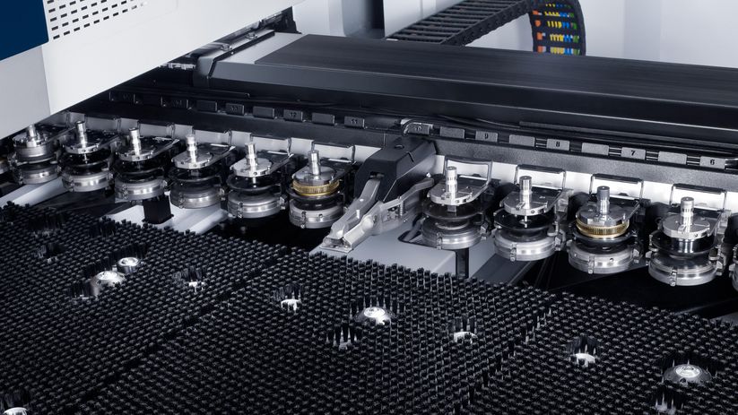 TruMatic 7000, brush table