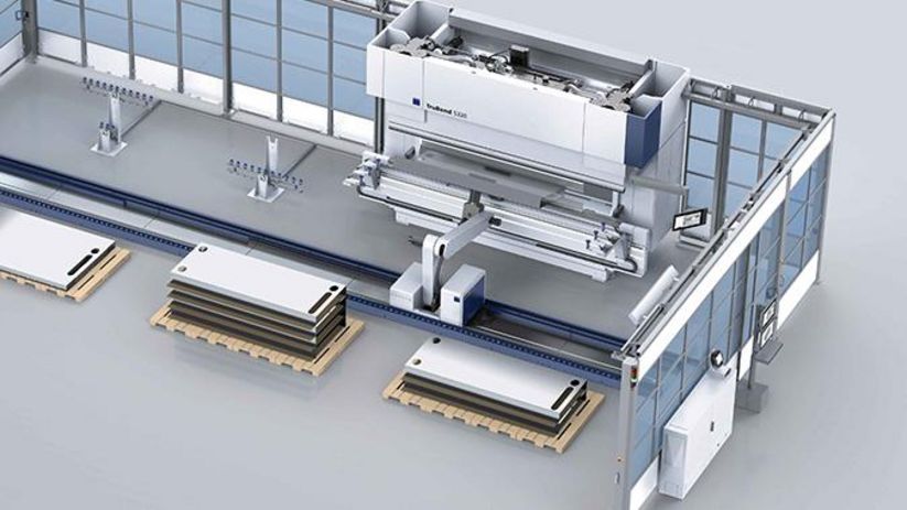 TruBend Cell 5000, Greiferwechselkonsole