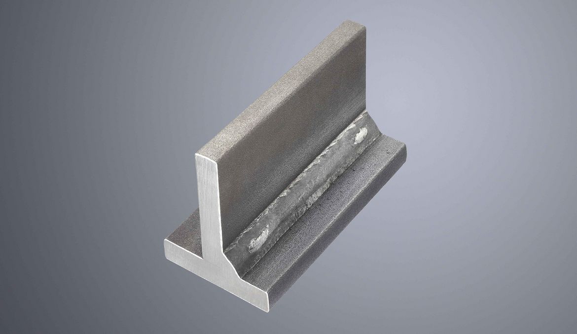 TruArc Weld 1000, конструкционна стомана T-съединение