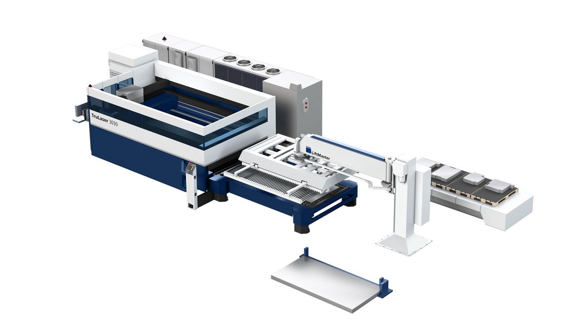 TruLaser 3030 avec LiftMaster