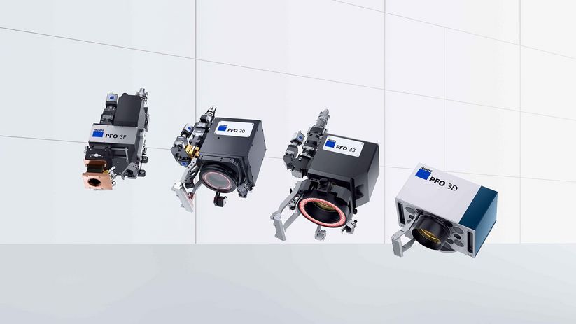 Product family of TRUMPF programmable focusing optics