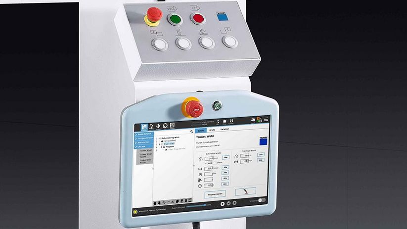 TruArc Weld 1000, програмиране