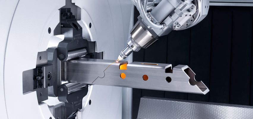 TruLaser Tube 5000 fiber、パイプ加工用の高生産性オールラウンドマシン
