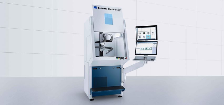 TruMark Station 5000 with integrated TruMark laser