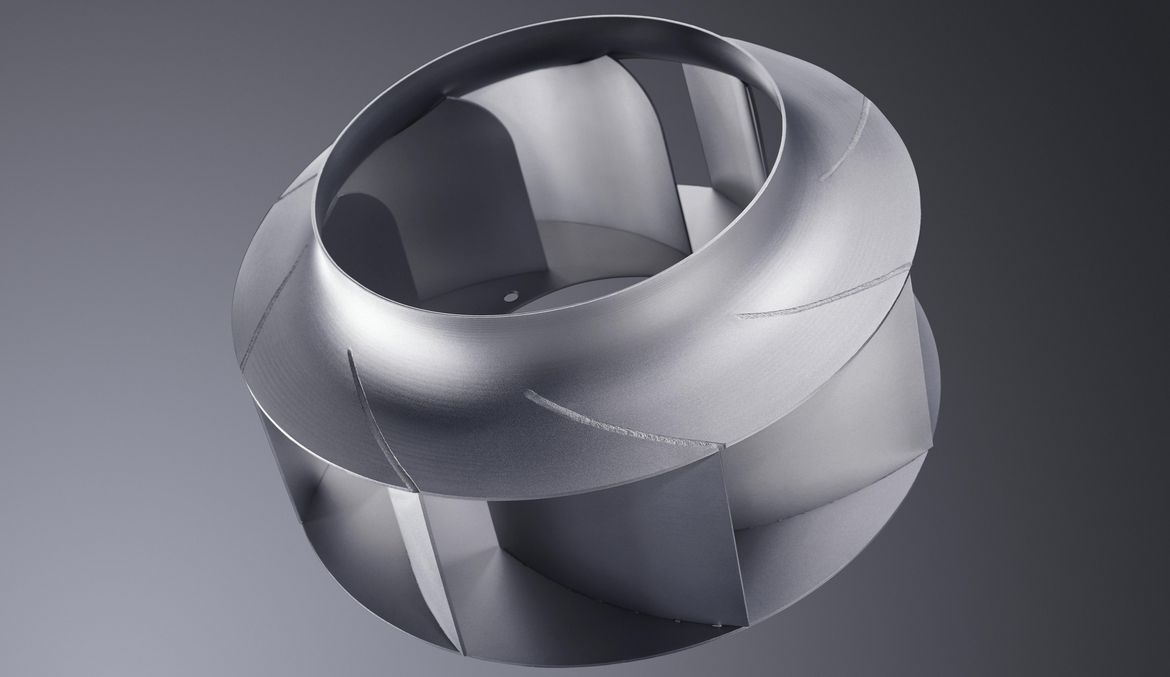Fan wheel laser cut with the TruLaser Cell Series 7000