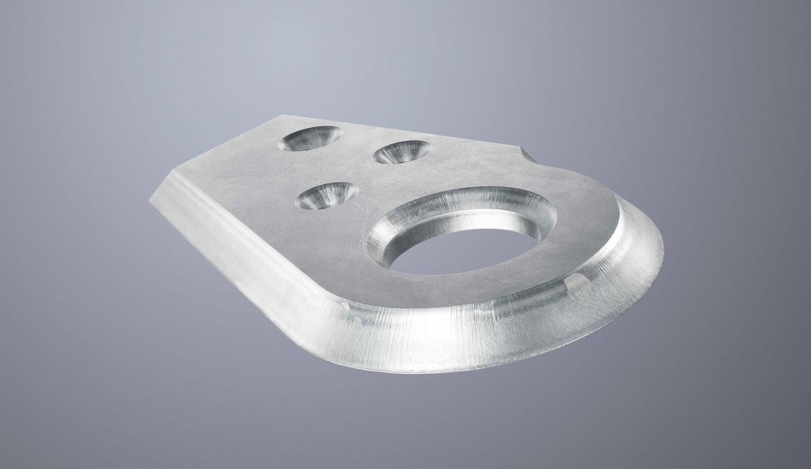 TruLaser 3000シリーズBevel Cut Editionで切断した軟鋼サンプルパーツ