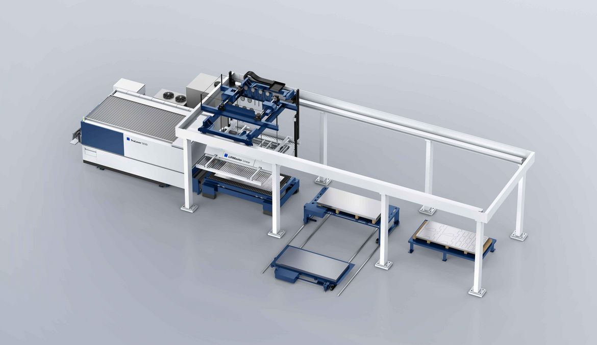LiftMaster Linear with the TruLaser 5030 fiber