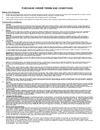 Conditions of Purchase - TRUMPF Photonics, Inc., Cranbury 